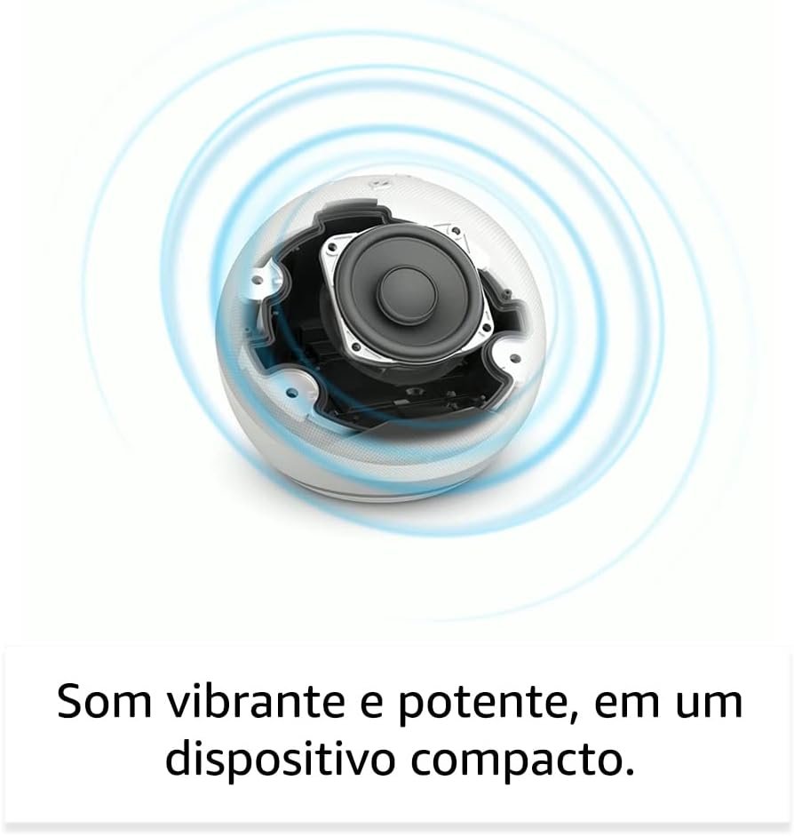 Echo Dot 5ª geração com Relógio | Smart speaker com Alexa | Display de LED ainda melhor | Cor Branca - Imagem 11