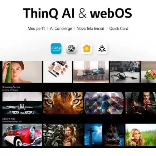 Smart Tv 70 Polegadas 4k LG Uhd Thinq Ai 70ur8750psa Hdr - Imagem 6