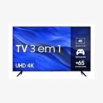 Smart Tv 50'' 4k Uhd 50cu7700 2023 Preta Samsung