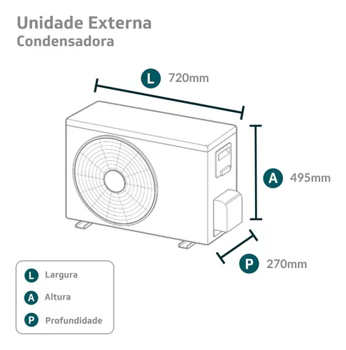 Ar condicionado Midea Xtreme Save Connect Split Inverter Só Frio 12000 BTU - Imagem 8