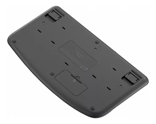 Teclado Ergonômico Sem Fio Wave Keys Cor Grafite Logitech - Imagem 3