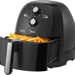 Fritadeira Airfryer Sem Óleo 5,3L,220V, 1700W Preto FRB50P, Midea