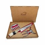 Kit Churrasco Faca Garfo e Garra de Urso Mestre do Churrasco