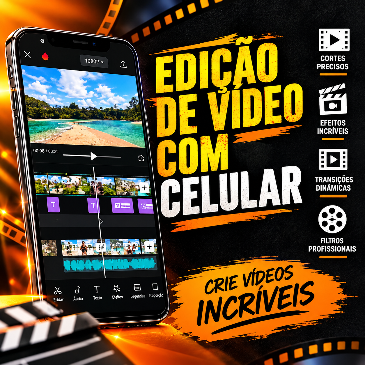 Edição de Vídeo Completa Pelo Celular Com CapCut