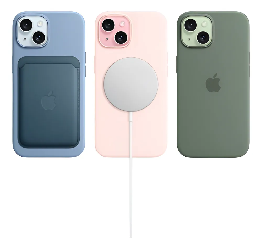 Apple iPhone 15 (128 GB) - Azul - Distribuidor Autorizado - Imagem 5