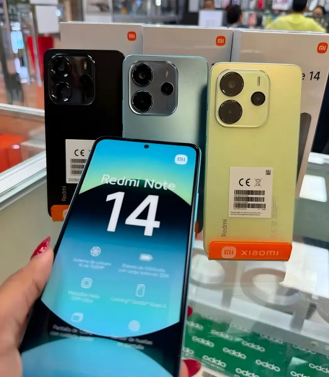 Xiaomi Redmi Note 13 (Note 14 256gb 8gb Ram) Cor Azul-Aço. - Imagem 2