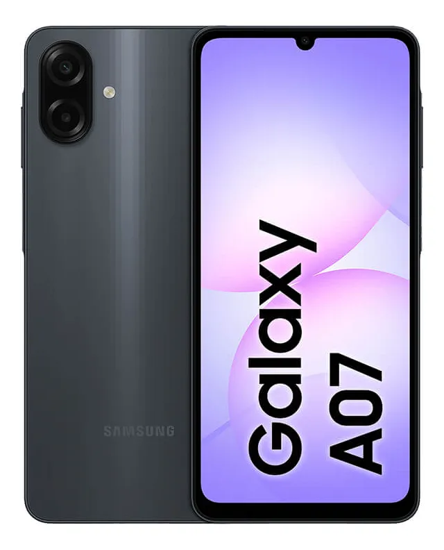 Celular Samsung Galaxy A07 128gb, 4gb, Câmera 50mp, Tela 6.7 , Proteção Ip54, Processador 6nm - Preto - Imagem 3