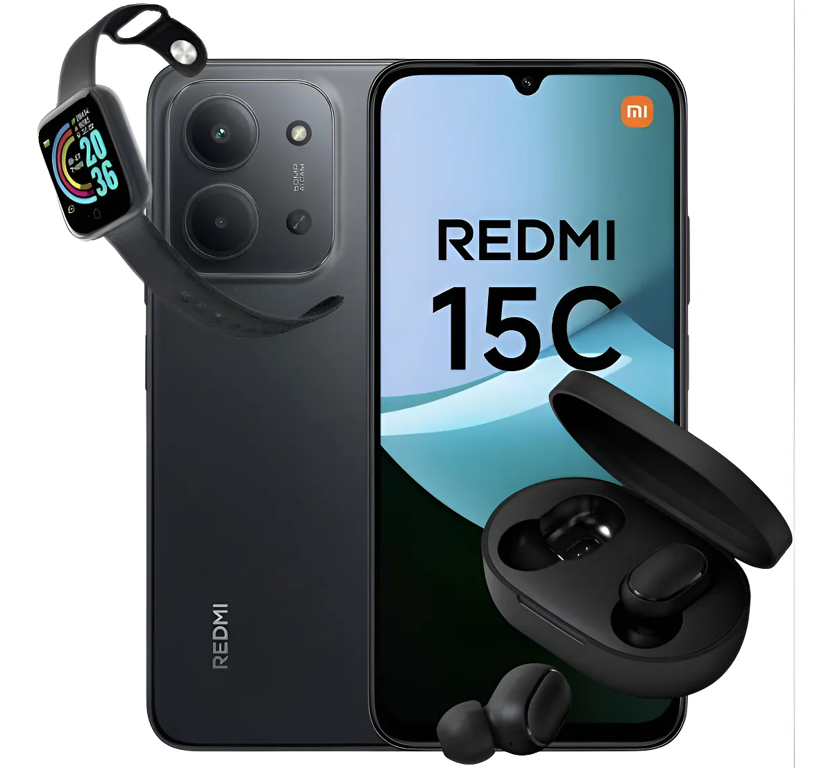 Xiaomi Redmi 15c 256gb 8gb Ram + Brinde Fone e Relógio. - Imagem 2