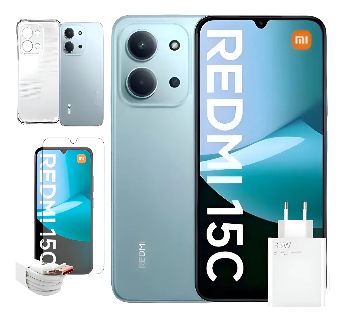Xiaomi Redmi 15c 256gb 16gb Ram Global Com Pelicula+capa Verde - Imagem 4