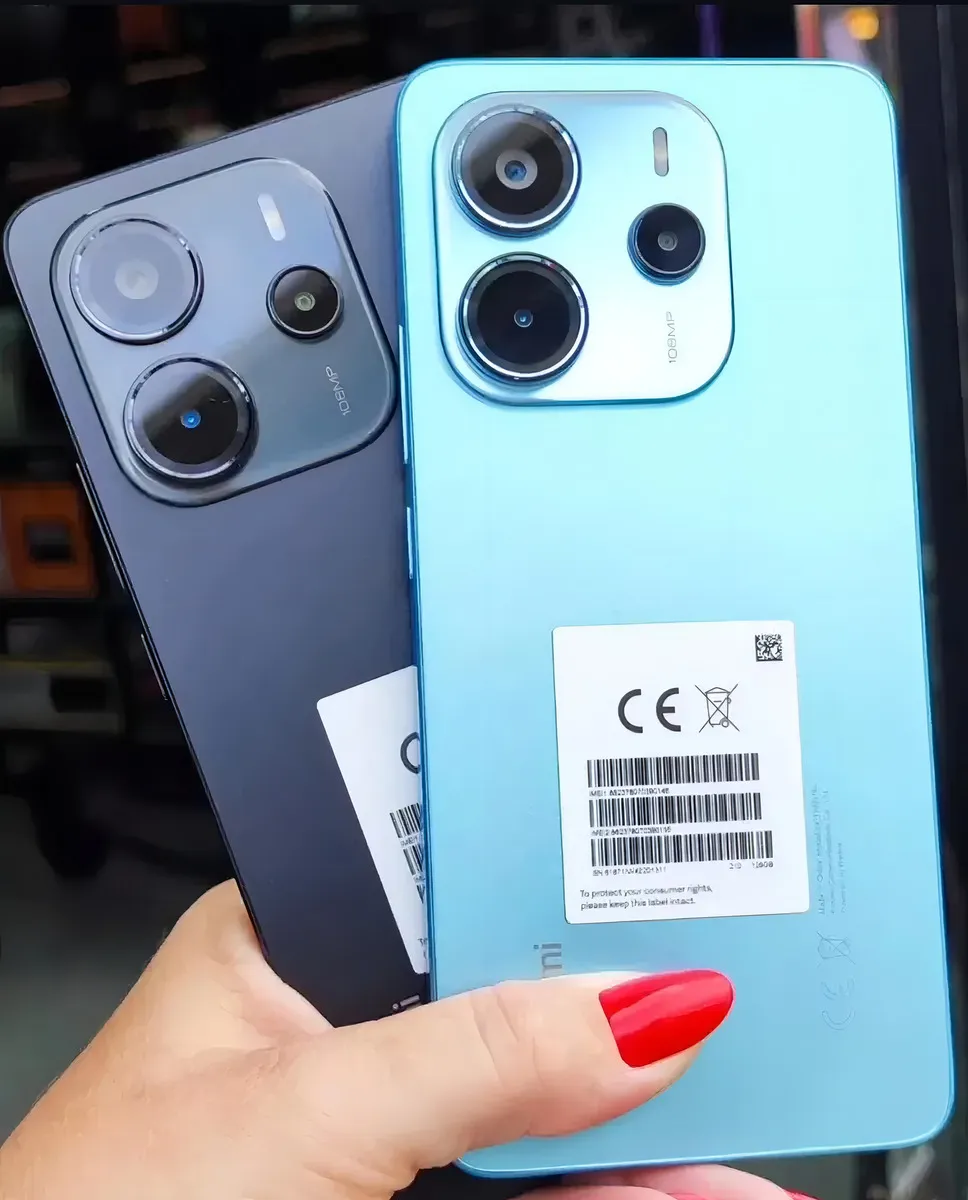 Xiaomi Redmi Note 13 (Note 14 256gb 8gb Ram) Cor Azul-Aço. - Imagem 4