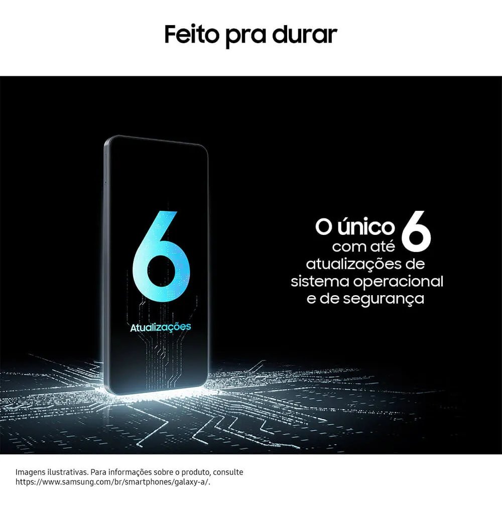 Celular Samsung Galaxy A07 128gb, 4gb, Câmera 50mp, Tela 6.7 , Proteção Ip54, Processador 6nm - Preto - Imagem 7