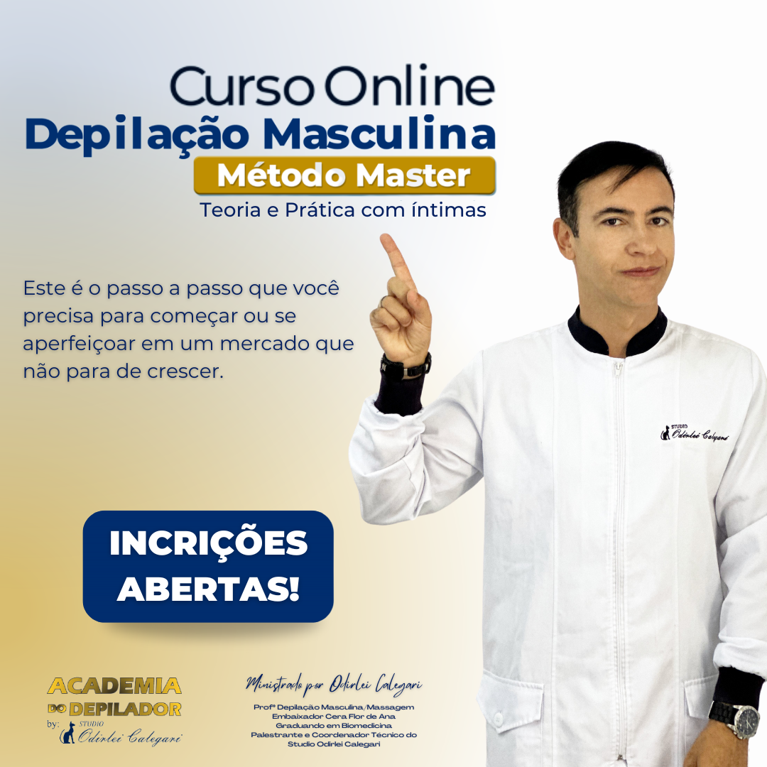 Depilação Masculina - Método Master