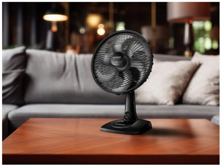 Ventilador Mondial Super Power VSP-30-B 30cm 6 Pas 3 Velocidades 60W - Imagem 3