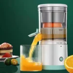 Espremedor Elétrico Laranja Limão Frutas Fazer Sucos Recarregável Usb Cozinha