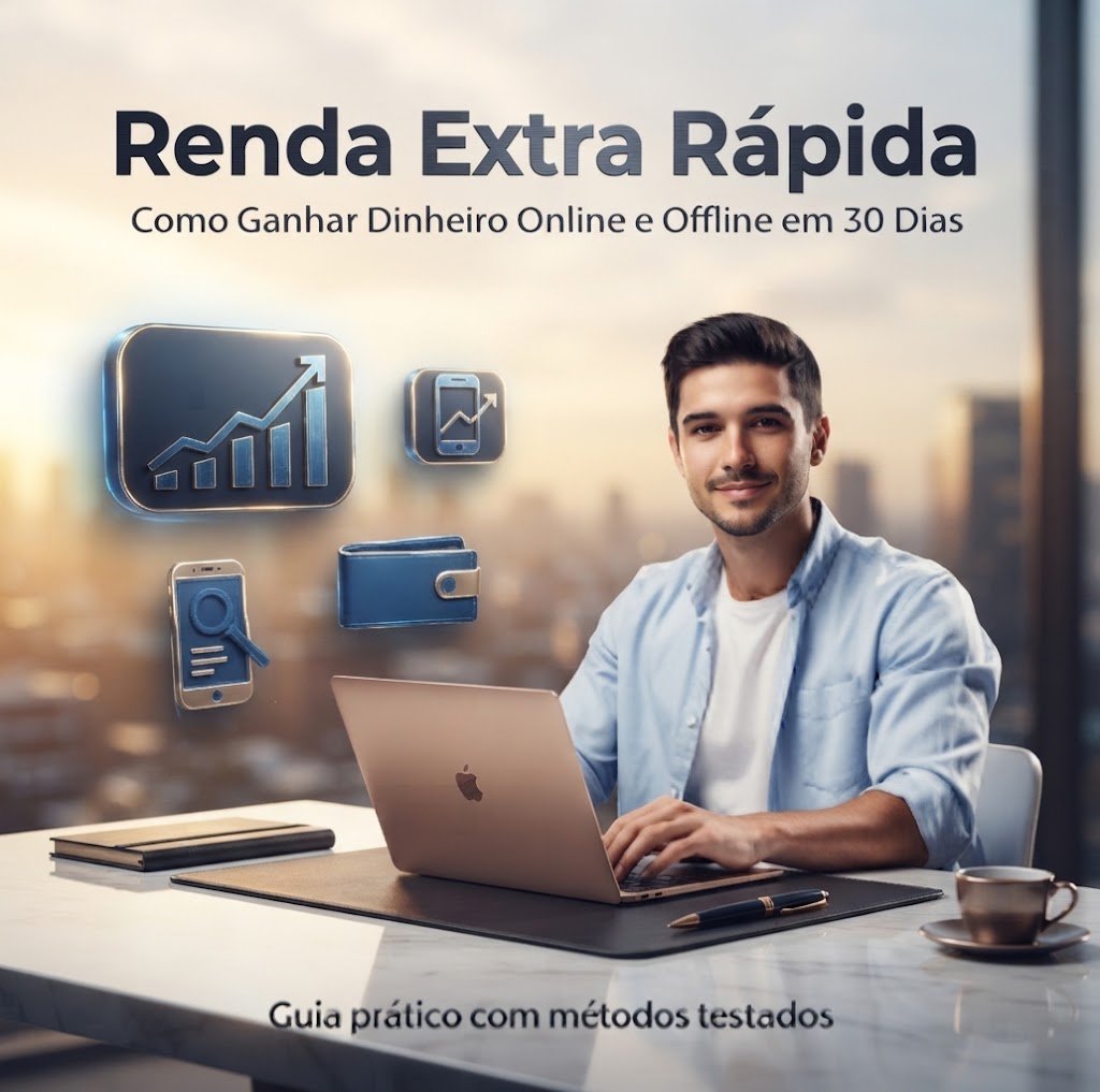 Renda Extra Rápida: Ganhe Dinheiro Online e Offline em 30 Dias