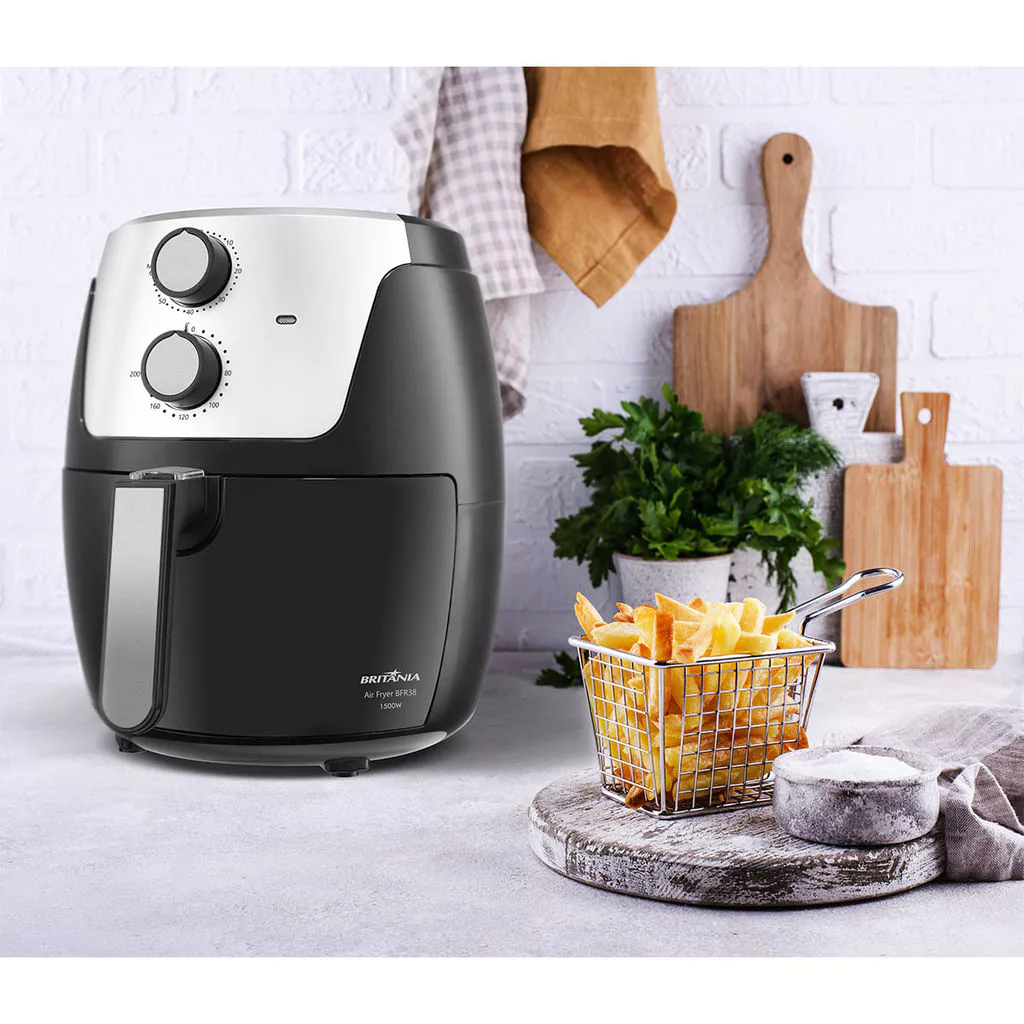 Air Fryer Britânia 4,2L Dura Mais 1500W BFR38 - Imagem 9