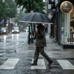 Guarda-Chuva Reverso Automático: Prático e Resistente
