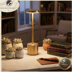 Luminária de Mesa LED Recarregável com Sensor de Toque