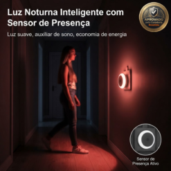 Luz Noturna Inteligente com Sensor