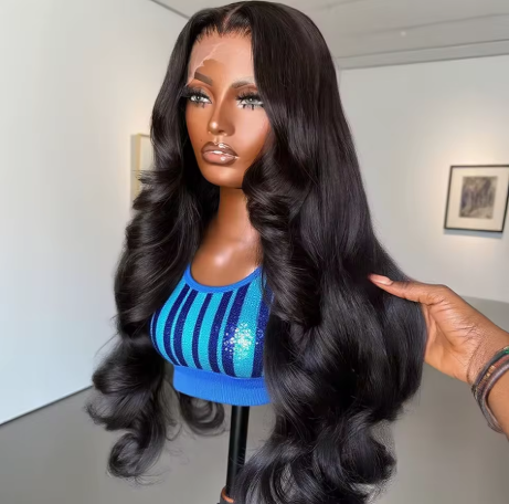 Peruca Frontal Hd de 30-32 Polegadas Com Ondas Soltas, Pré-alongada, Densidade 300%, Peruca Frontal Hd 13x6 Sem Cola, Cabelo Humano