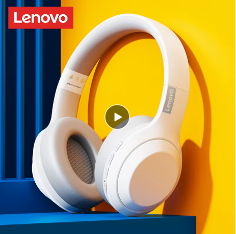 Lenovo Thinkplus Th10 Tws Fone de Ouvido Estéreo Baixa Latência Com Longa Resistência Jogos Bluetooth Fones Música Com Microfone