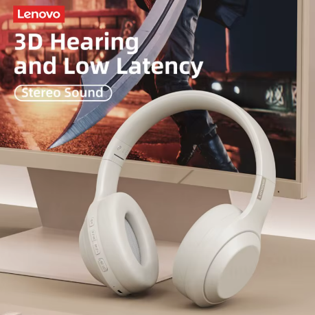 Lenovo Thinkplus Th10 Tws Fone de Ouvido Estéreo Baixa Latência Com Longa Resistência Jogos Bluetooth Fones Música Com Microfone - Imagem 3