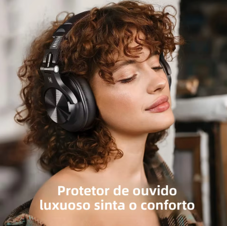 Fones de Ouvido Bluetooth Oneodio Fusion A70 com Áudio Hi-Res, Headset Sem Fio Over Ear, 72H, Monitor de Estúdio Profissional, Fones de Ouvido HiFi para DJ - Imagem 5
