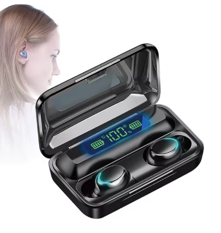 Fone Original Bluetooth 5.3 Preto Carrega Celular Bateria de Longa Duração Alta Performance - Imagem 4