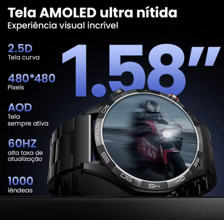 Haylou Solar 5 Smartwatchs 1.58 Display Amoled 60hz Relógio Inteligente Chamada de Voz 24h Monitoramento Saúde Esportes Smartwatch para Homem. - Imagem 5