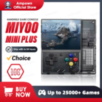 Miyoo-mini Plus Portátil Retro Handheld Game Console, V2 Mini + Tela Ips, Console de Videogame Clássico, Sistema Linux, Presente Infantil