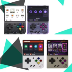 Alternative view of Miyoo-mini Plus Portátil Retro Handheld Game Console, V2 Mini + Tela Ips, Console de Videogame Clássico, Sistema Linux, Presente Infantil