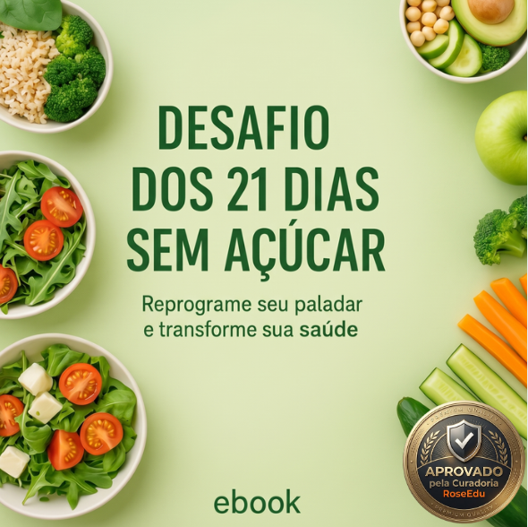 Desafio 21 Dias Sem Açúcar: Emagreça e Reprograme Seu Paladar